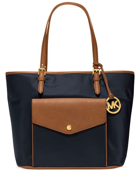 michael kors nylon handbags|michael kors nylon tote.